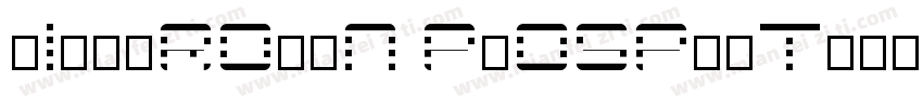 DIHYDROGEN PHOSPHATE字体转换